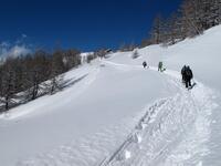 Montée à Ricou en hiver - © ©Ricou