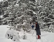 L'itinerario di Arras nella neve - © G. Monnet