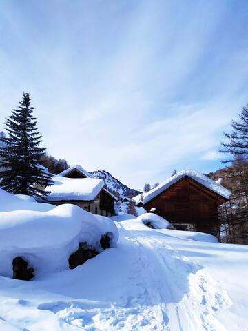 Arrivée aux chalets du Granon - © ©FGuffroy