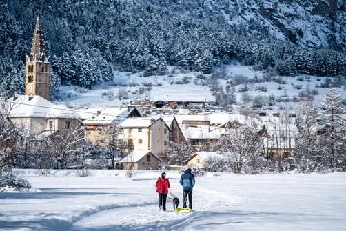 La Vachette, les Alberts et Val des Prés en raquettes
