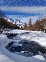 La Clarée sur la boucle de la Cascade de Fontcouverte - © Laury Chamerlat