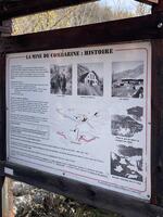 Combarine mine: History" panel - © Magda Molinari