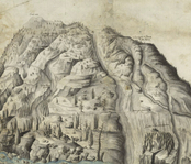 Mappa della fornace per calce di Villard - © SGMB