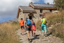 Arrival at the refuge - © T.Blais