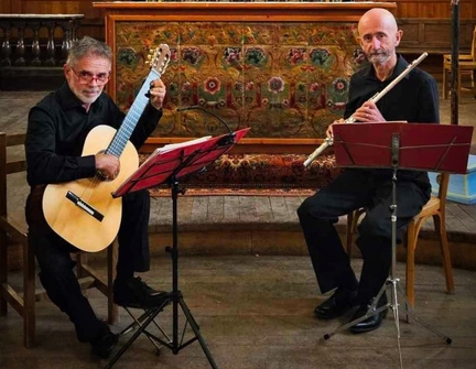 Concert flûte et guitare à l'Eglise Saint Marcellin