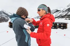 Cours de biathlon avec l'ESF Nevache - © T.Blais