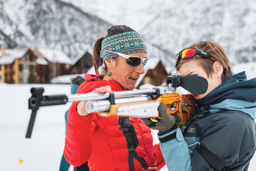 Biathlon team afternoon - ESF Névache