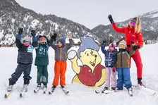 Cours de ski de fond pour enfant Team Winnie ESF Névache - © T.Blais