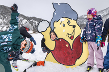 Cours de ski de fond pour enfant Team Winnie ESF Névache - © T.Blais