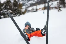 Cours de ski de fond pour enfant Team Winnie ESF Névache - © T.Blais
