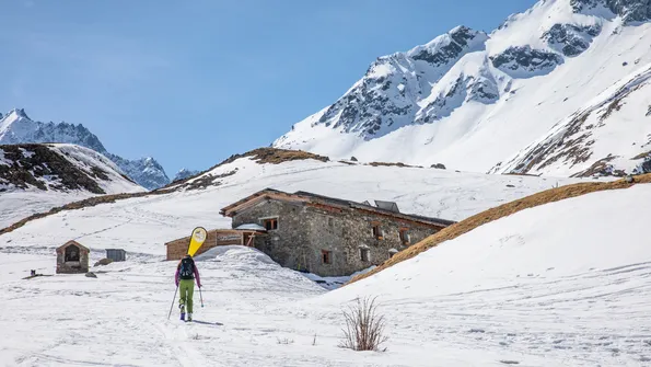 La bosse de Chamoissière en ski de randonnée