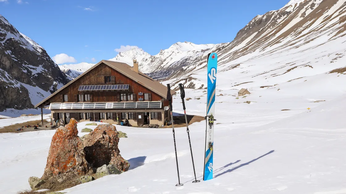 Refuge de l'Alpe en ski de randonnée - © S.Morattel