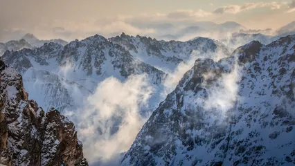 Point de vue sur les sommets environnants - © T.Blais