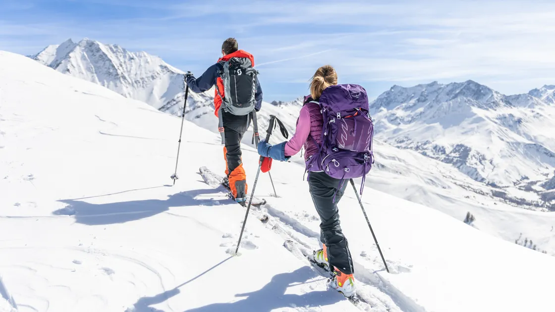 Ascension du Signal de la Grave en ski de randonnée - © T.Blais