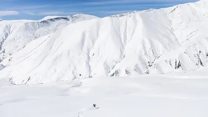 Descente en ski de randonnée - © T.Blais