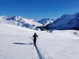 Ski de rando Emparis - © S.Morattel