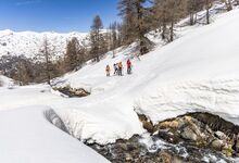 Ascension au refuge du Chardonnet en ski de rando - © T.Blais