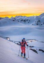 Montée vers le col du Chardonnet - © T.Blais