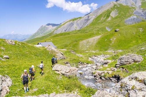 Le Perron - Refuge du Pic du Mas de la Grave