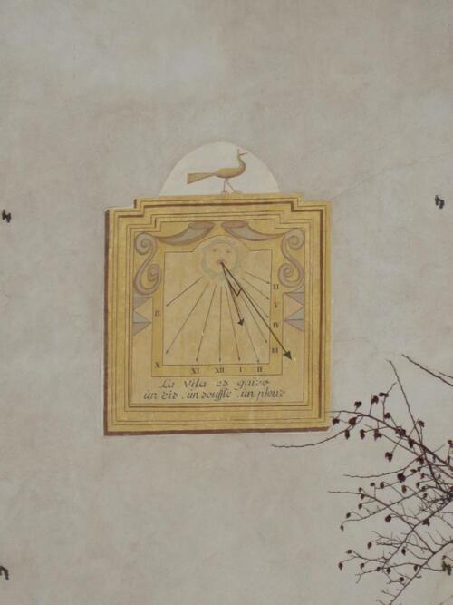 Cadran solaire Zarbula - maison Barthélémy