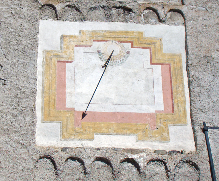 Sundial Zarbula Church Saint Marcellin - © JLHélas