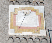 Sundial Zarbula Church Saint Marcellin - © JLHélas