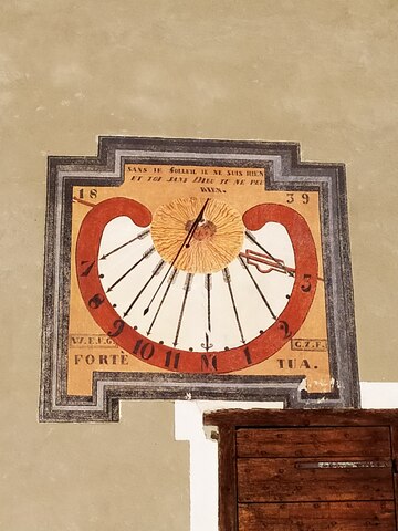Zarbula Sundial from Cervières - © FGuffroy