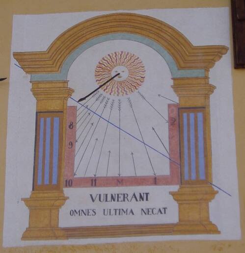 Sundial Zarbula of Puy-Saint-André