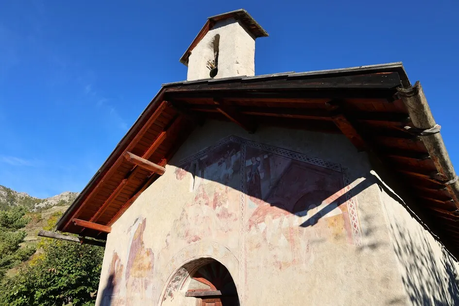 La chapelle Sainte-Lucie du hameau de Puy Chalvin - © L.Chamerlat