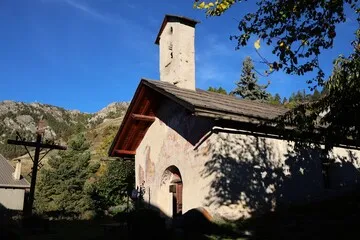 La chapelle Sainte-Lucie du hameau de Puy Chalvin - © L.Chamerlat
