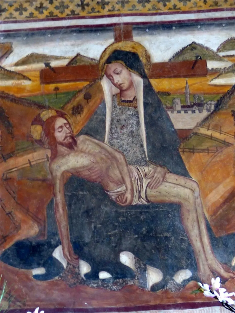 La Fresque de la Pietà - © sylviedamagnez.canalblog