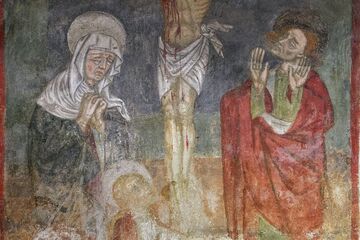 Affreschi della cappella di Plampinet - © Ducroux Michel