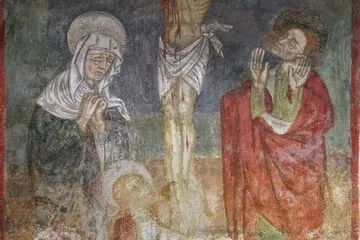 Fresques de la Chapelle de Plampinet - © Ducroux Michel
