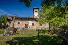 Eglise Saint Sébastien de Plampinet - © Alpes photographies