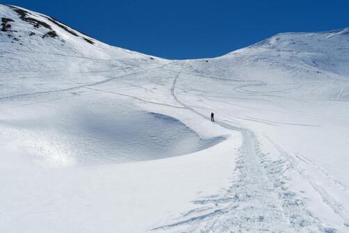 Le col des Ourdeïs en ski de randonnée