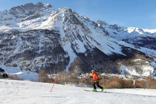 Le lac du Pontet en ski de randonnée
