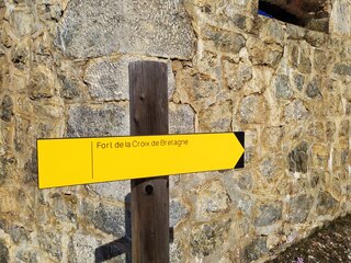 Balisage Fort de la Croix de Bretagne - © FGuffroy