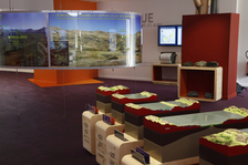 Maquette expliquant la formation des continents - © CGBA