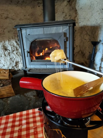 Fonduta di 3 formaggi - La Fruitière - © Laury Chamerlat