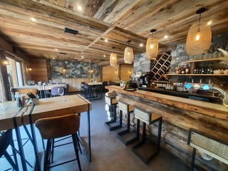 Intérieur restaurant La Luge à Foin - © La Luge à Foin