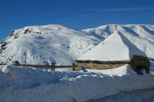 Oratoire Saint-Anne du Chazelet en hiver - © OTHV / J. Selberg