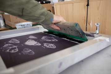 L'ile de Dante - silkscreen workshop and store - © Benjamin Ruffieux