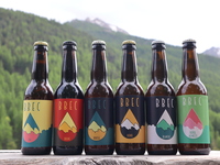 Una gamma di colori e birre - Brasserie en Clarée - © Laury Chamerlat