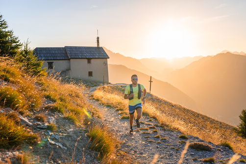 KM vertical de Notre Dame des Neiges par les oratoires