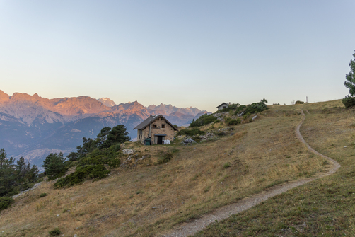 La grande boucle du fort de la Croix de Bretagne