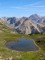 Lac la Barre, vicino al grande lago d'oule - © Laury Chamerlat