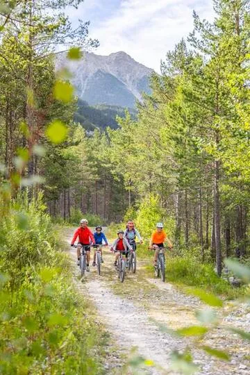 Mountain bike nella Valle della Clarée - © BLAIS Thibaut