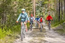 Mountain bike nella Valle della Clarée - © BLAIS Thibaut