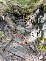 Several coal mines can be seen along the Villard-Saint-Pancrace miners' trail. - © Laury Chamerlat