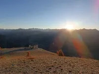Lever de soleil à Notre Dame des Neiges - © Laury Chamerlat